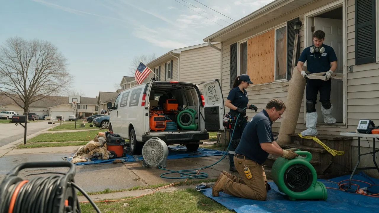 Water Damage Restoration in West Sunbury, PA near me
